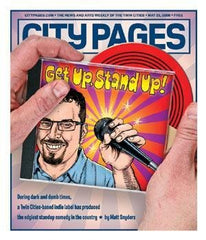 Ward Sutton, digital illustration, May, 2008, City Pages cover