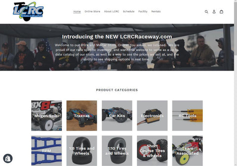 New Online Store: LCRC Raceway.com