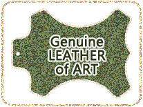 Genuine Leather of Art Special design watch band