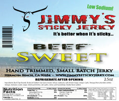 "Sweet" Beef Jerky