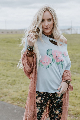 Spellbound Tie Dye Kimono - Mustard