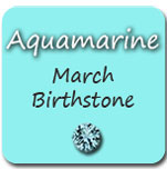 Aquamarine March Birthstone