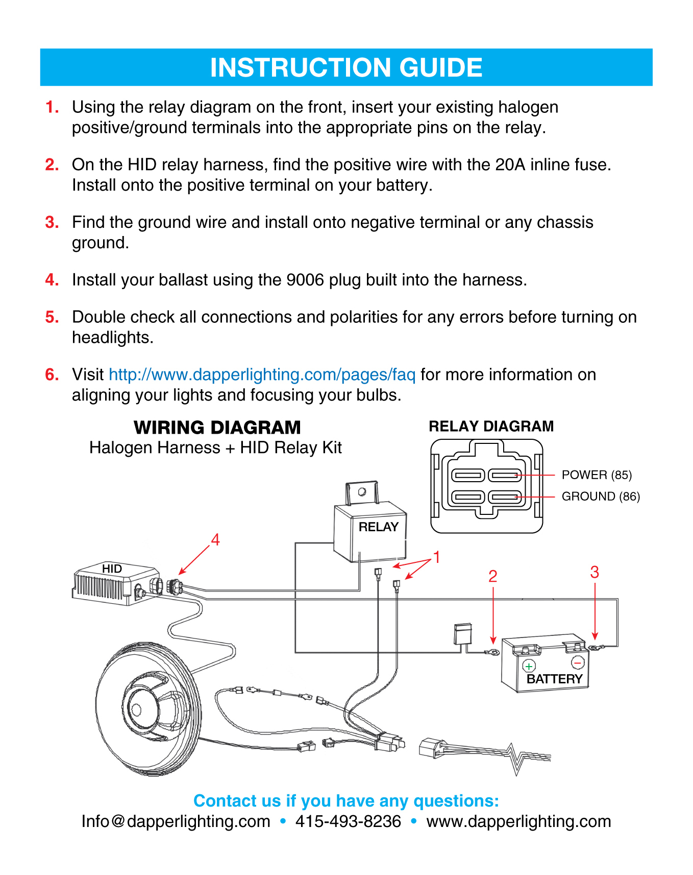 [DIAGRAM] Wiring Diagram For Led Projector Headlights Hid FULL Version