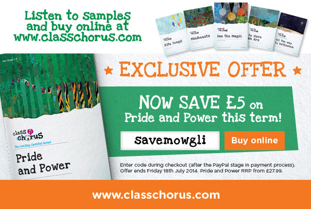 EXCLUSIVE OFFER: Save 5 on Pride and Power this term.