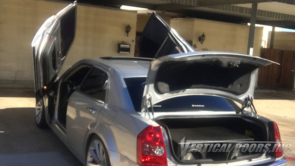 Check out Herb's Chrysler 300 from Texas featuring Vertical Lambo Doors Conversion Kit from Vertical Doors, Inc.