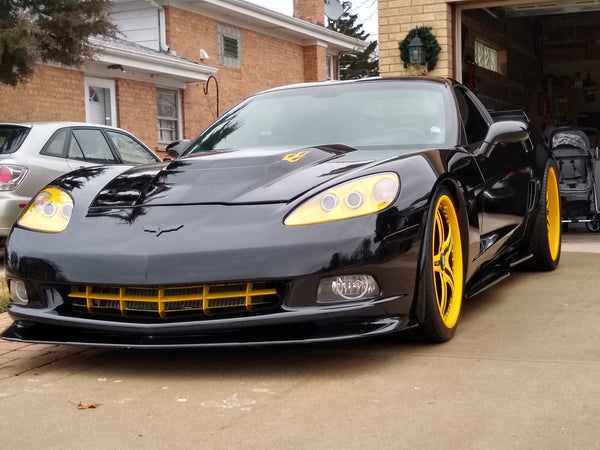 Check out Mike's Chevrolet Corvette C6 featuring USA made products from Vertical Doors, Inc. and California Super Coupes.