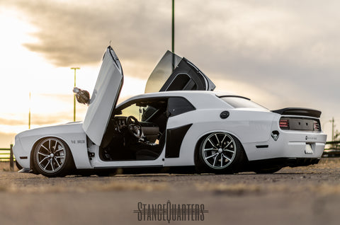 Dodge Challenger 2009-2016 Lambo Door Conversion Kit by Vertical Doors Inc.
