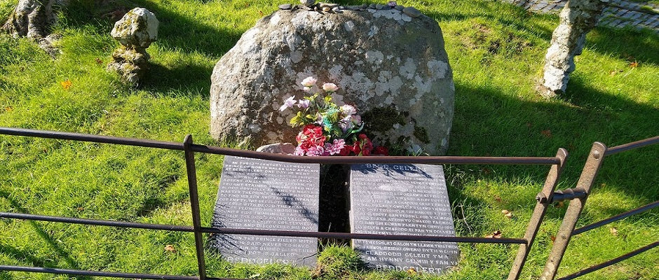 Gelerts grave at Beddgelert