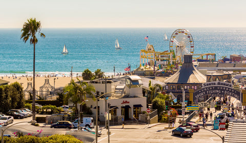 santa monica pier - la guide leggsington