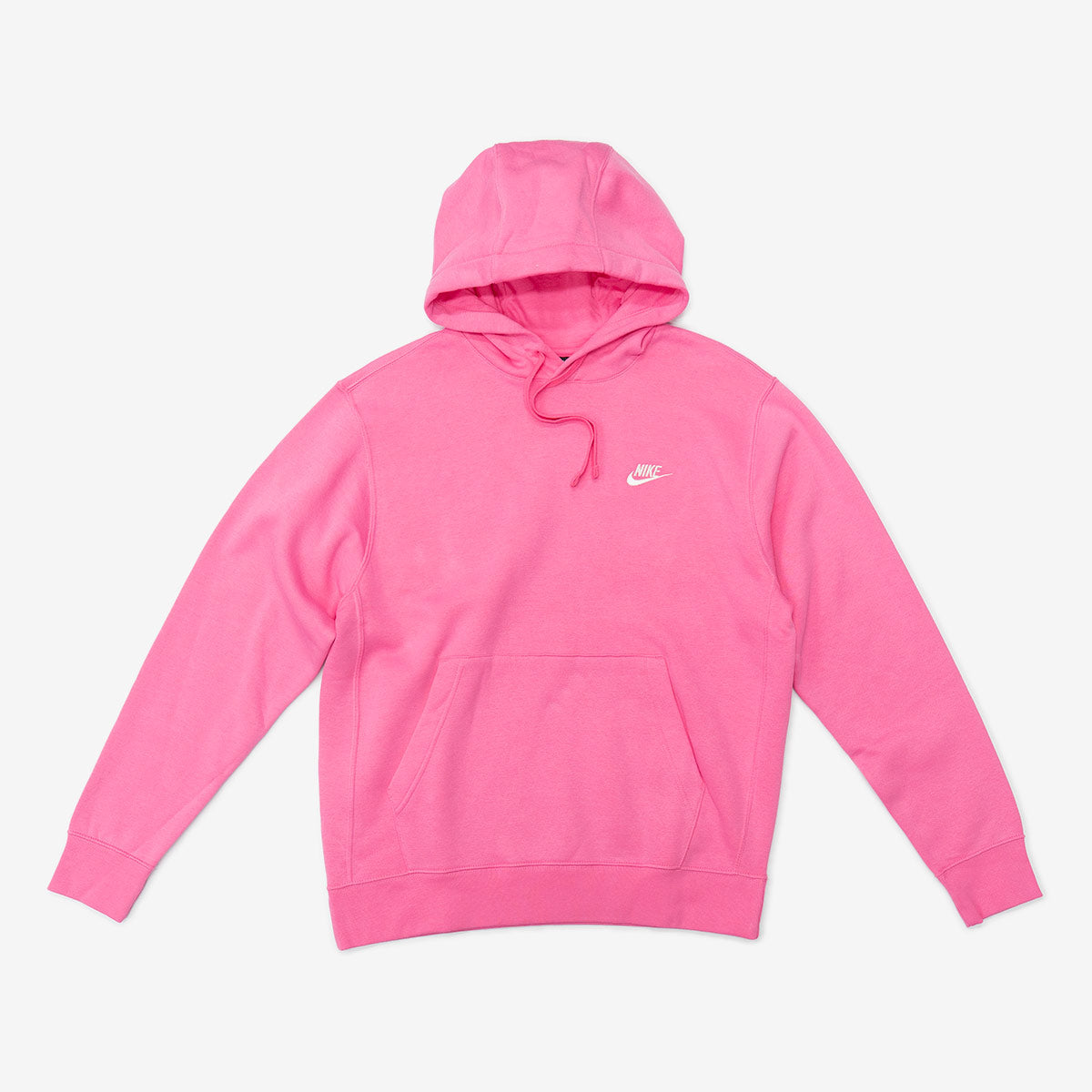 pink nike sportswear club fleece
