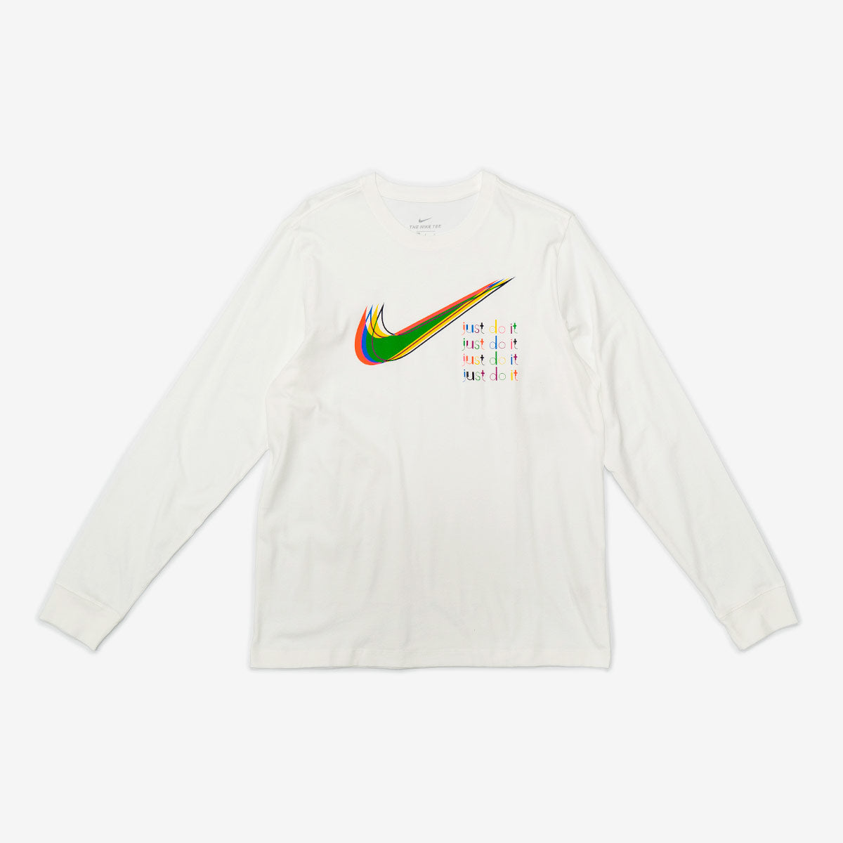 nike just do it stacked tee