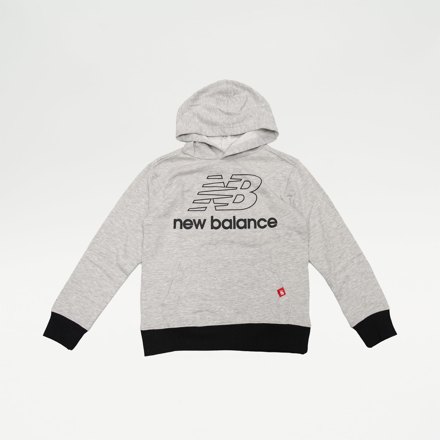 New Balance Boys Stacked Logo Hoodie