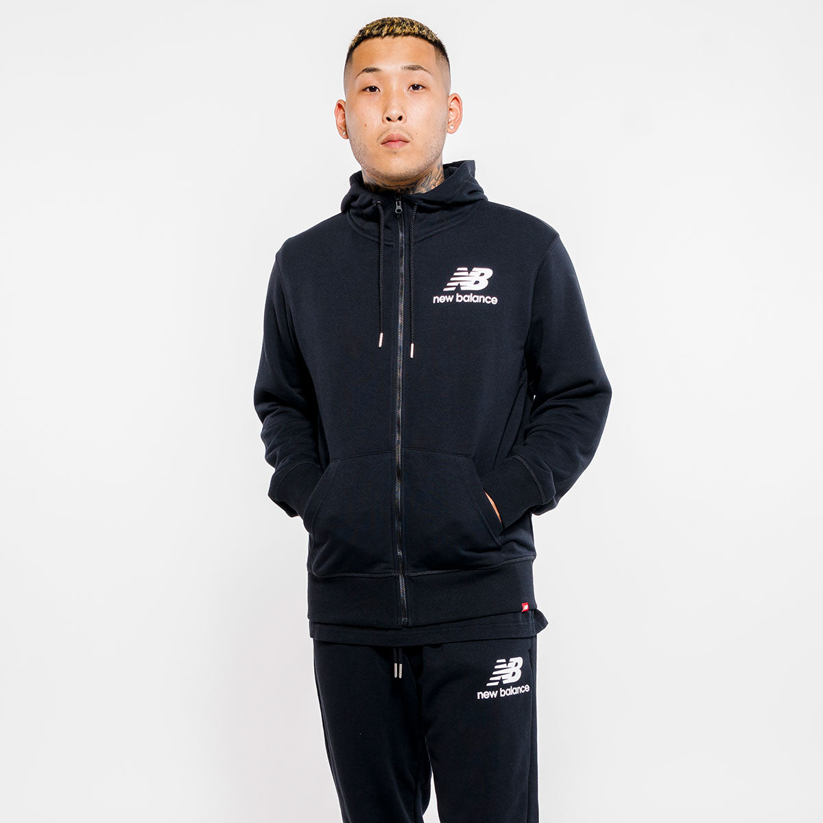 new balance essentials hoodie