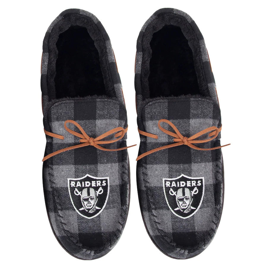 raiders slippers mens