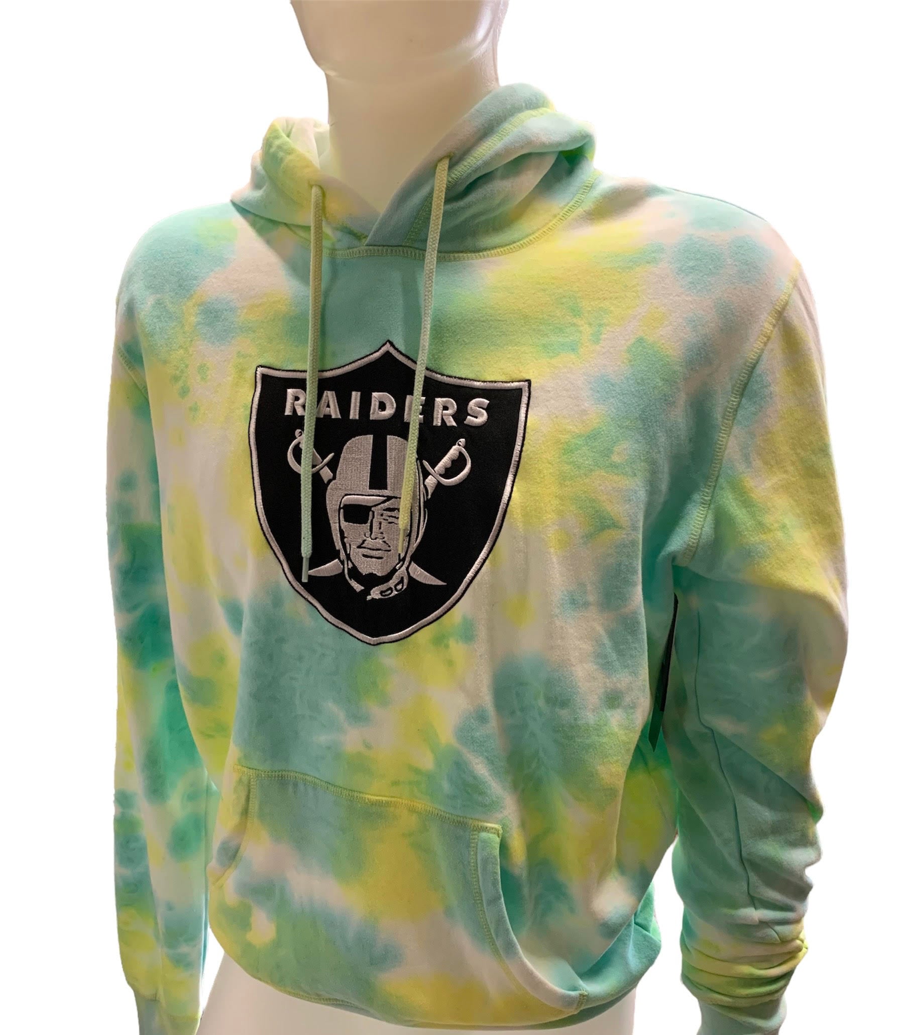 SUDADERA CON CAPUCHA TIE DYE DE NEÓN PARA HOMBRE LAS VEGAS RAIDERS – SPORTS