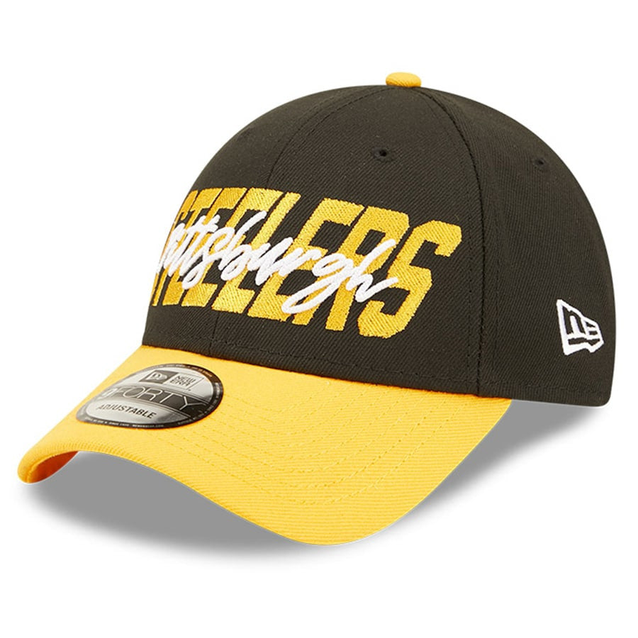PITTSBURGH STEELERS 2022 DRAFT 9FORTY ADJUSTABLE HAT – JR'S SPORTS