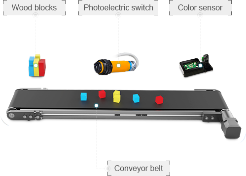 dobot conveyer belt for production lines or stem schools 