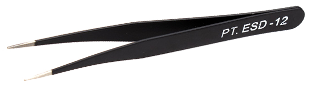 Straight Edges Stainless Steel Tweezers