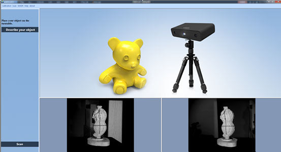 Einscan-S Software 3d scanning 