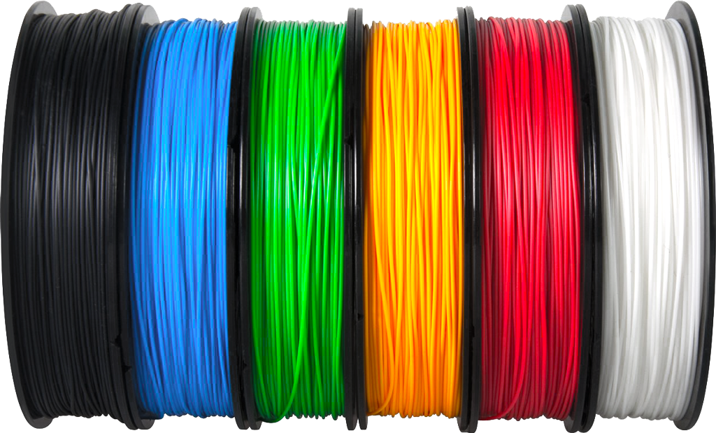 Up Fila ABS+ Premium 3D Filament Rainbow 6 pack
