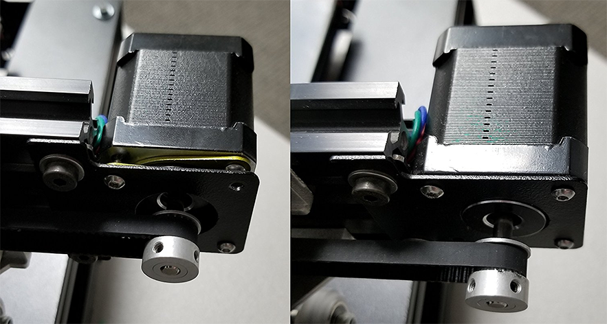 3d printer printing stepper motor nema 17 vibration noise damper 