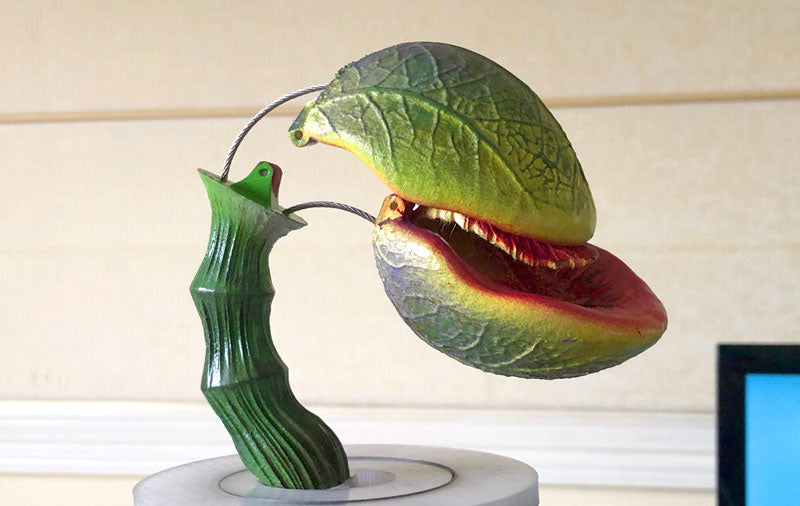 small audrey II animatronic 3d printed for little shop of horrors