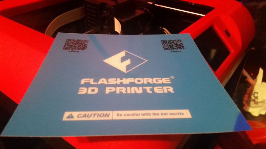 Flashforge Finder Buildtak Printing Surface 150 x 150mm