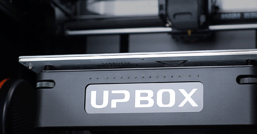 Up Box+ heated bed with open temperature customisation