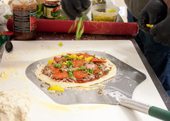 Pitmaster Thursdays Pizza Recipe Adding Pizza Toppings
