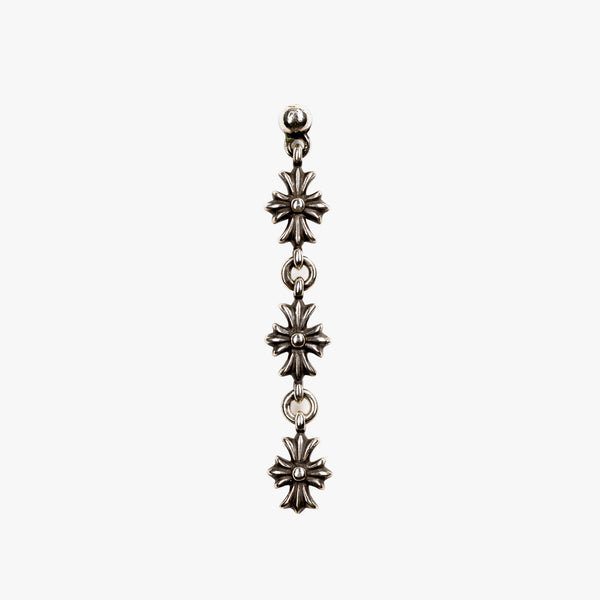 Chrome Hearts - Tiny E CH Plus 3 Drop Earring