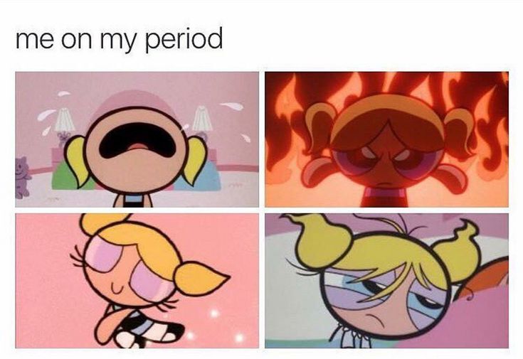 powerpuff girls show period symptoms