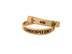Combo Point "Pirates vs Ninjas" Light Orange Wristband - Lt. Orange