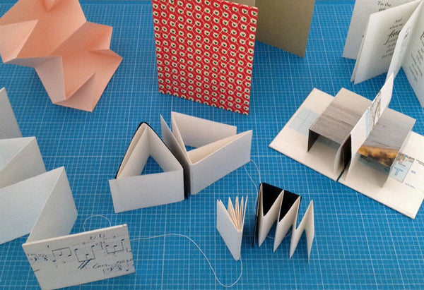 Folded Books bookbinding course with Susan Green
