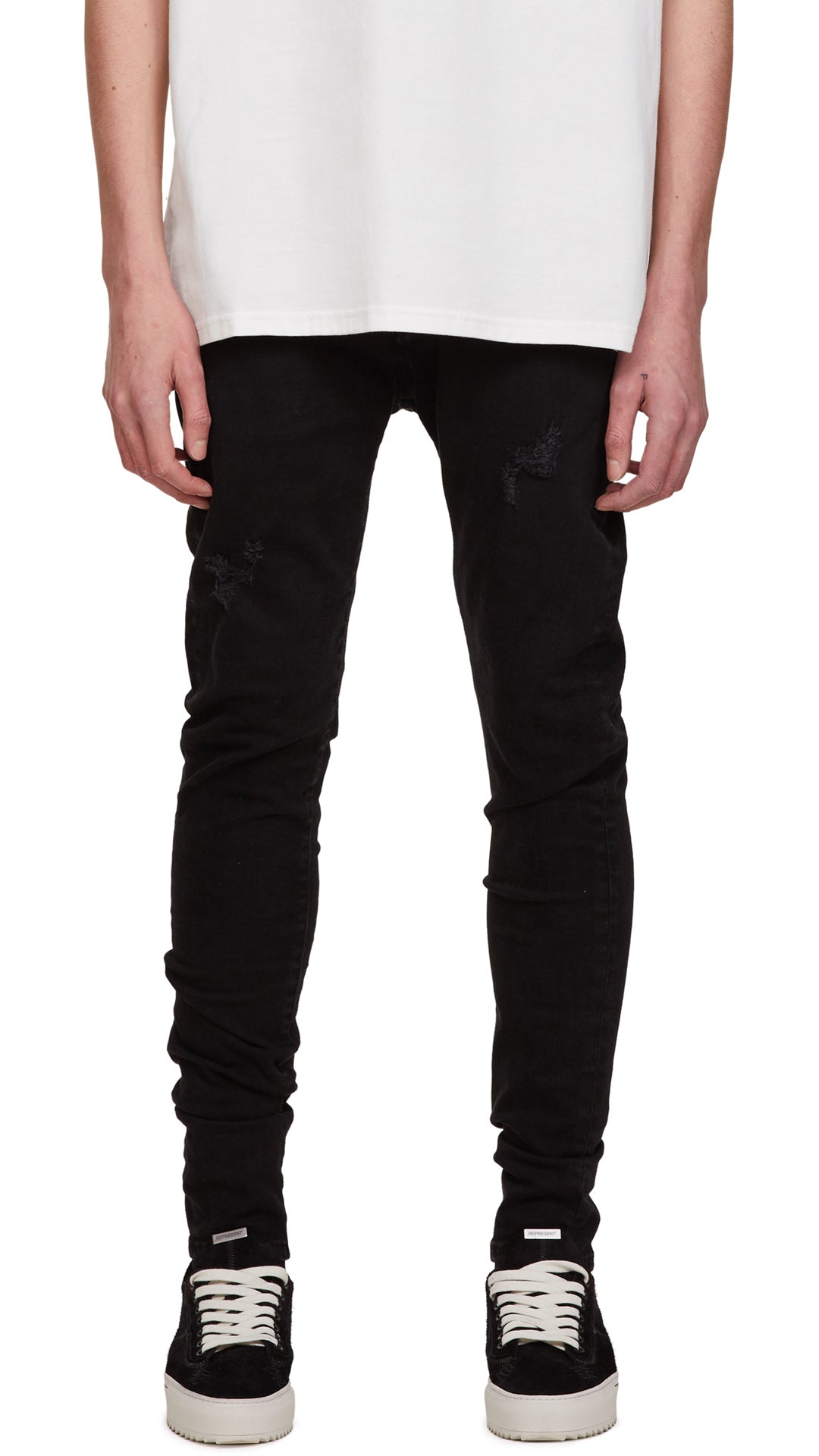 Distressed Denim - Black