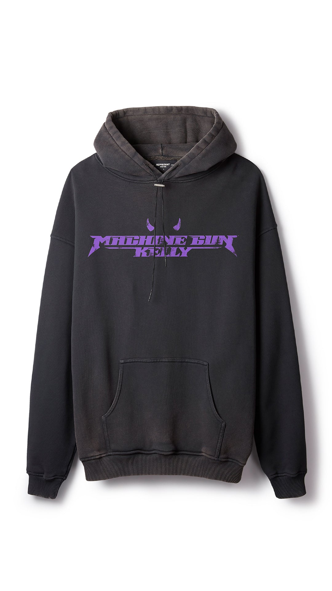 Represent x MGK Track List Hoodie - Vintage Black