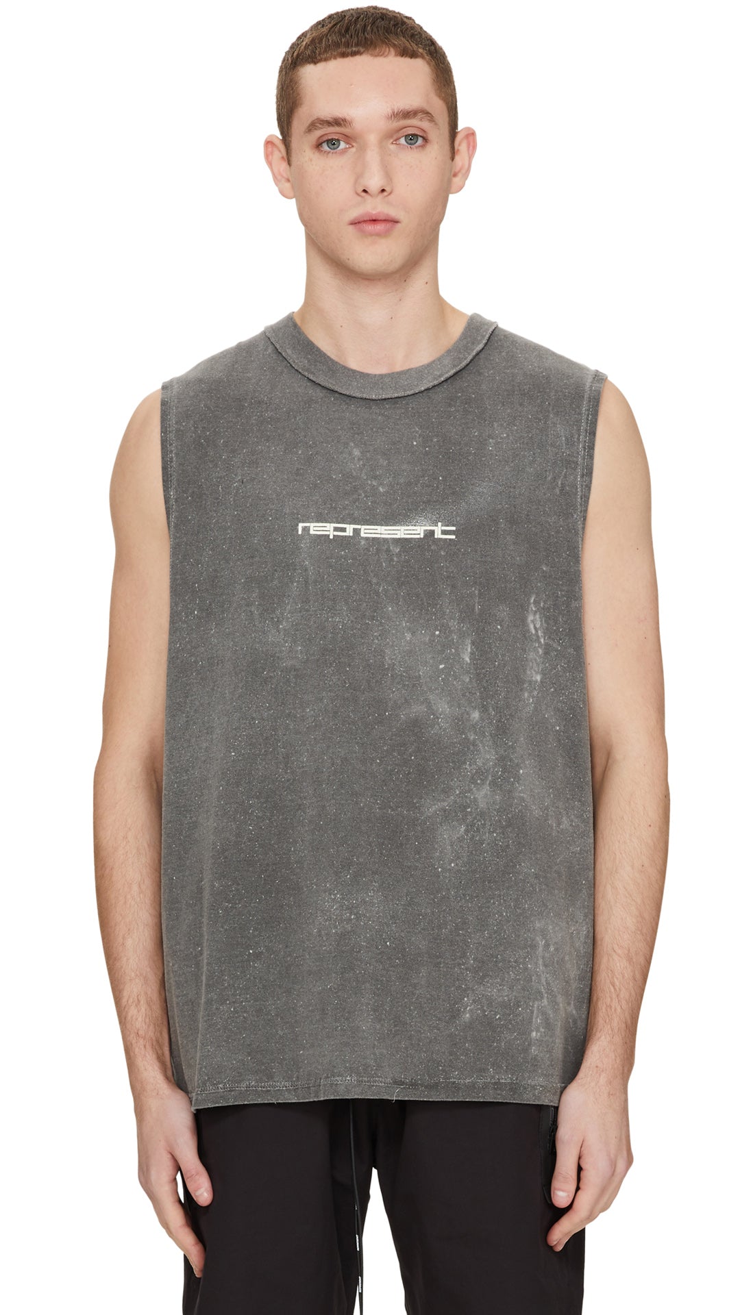 Tech Logo Vest - Grey