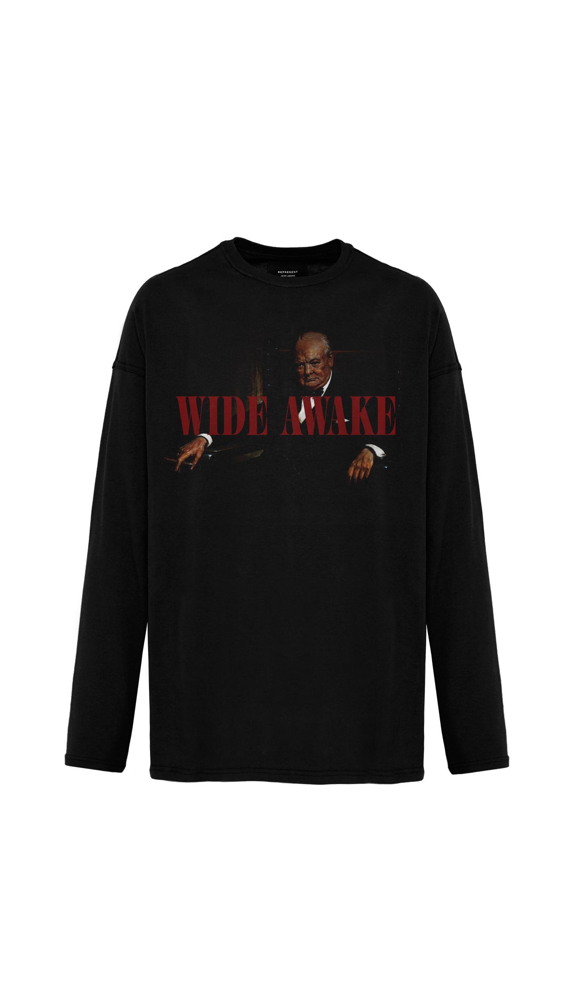 Churchill Long Sleeve T-Shirt - Black