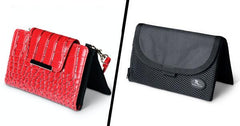 Buddy Pouch and Buddy Pouch Clutch when traveling