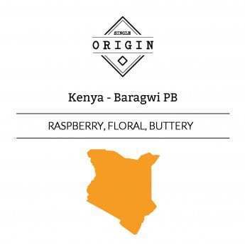 Rounton Coffee Roasters: Kenya, Baragwi Peaberry, Washed