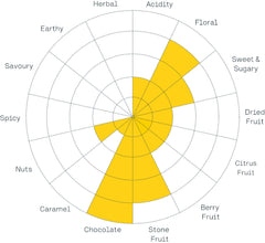 The Coffee Officina: Fiori Espresso Blend Cupping Chart