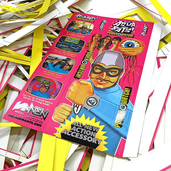 The Aquabats Special Edition Vannen Power Watch Packaging Teaser