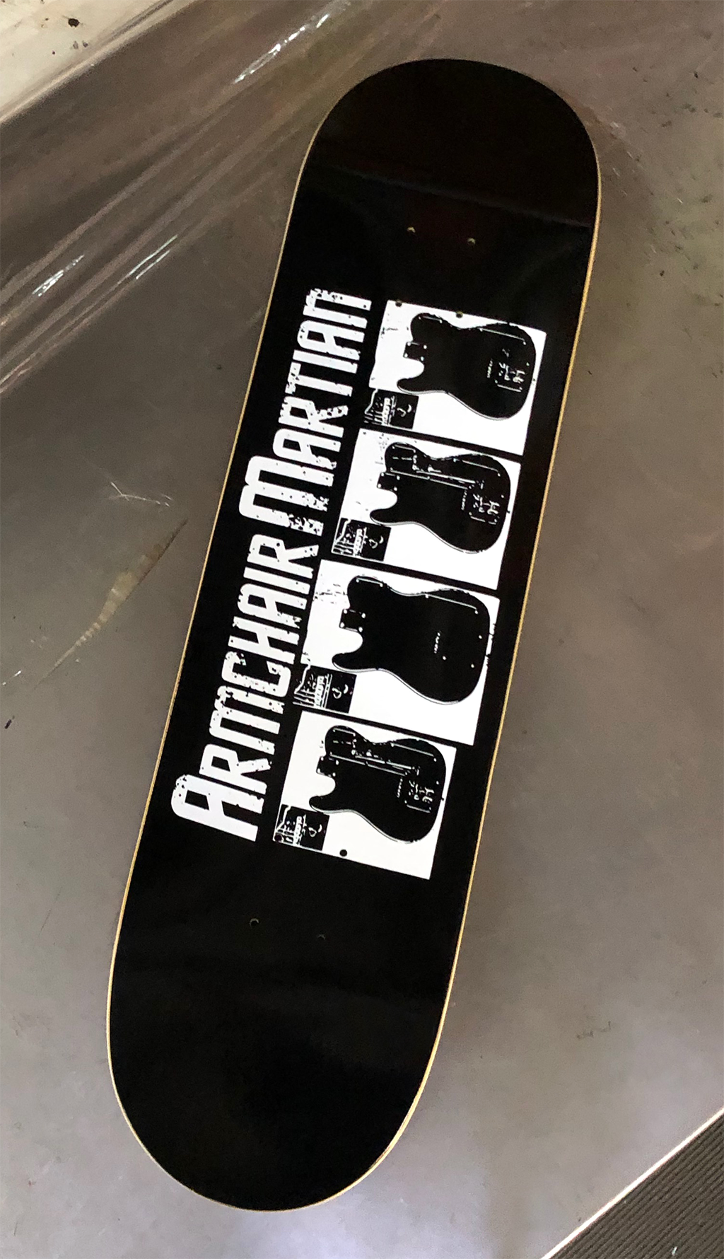 Armchair Martian skateboard deck