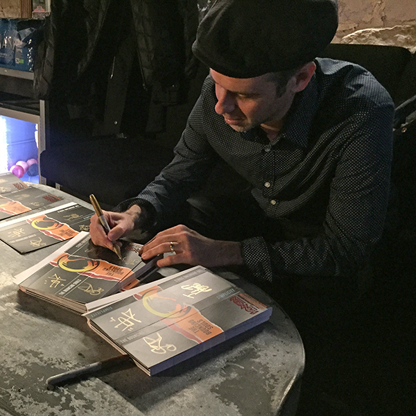 Greg Pete Signing Bouncing Souls Watch Packaging