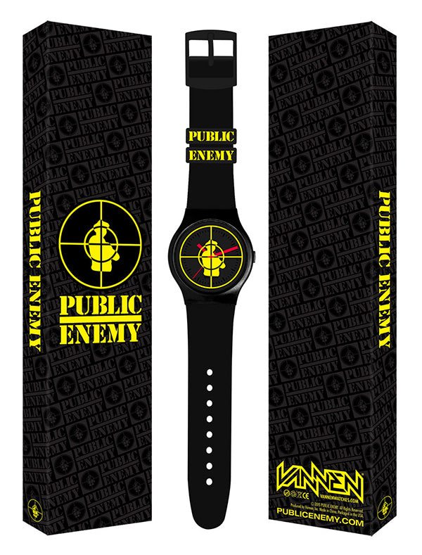 Limited Edition PUBLIC ENEMY Vannen Artist Watch