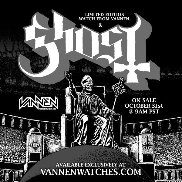 Limited Edition Ghost Vannen Artist Watch