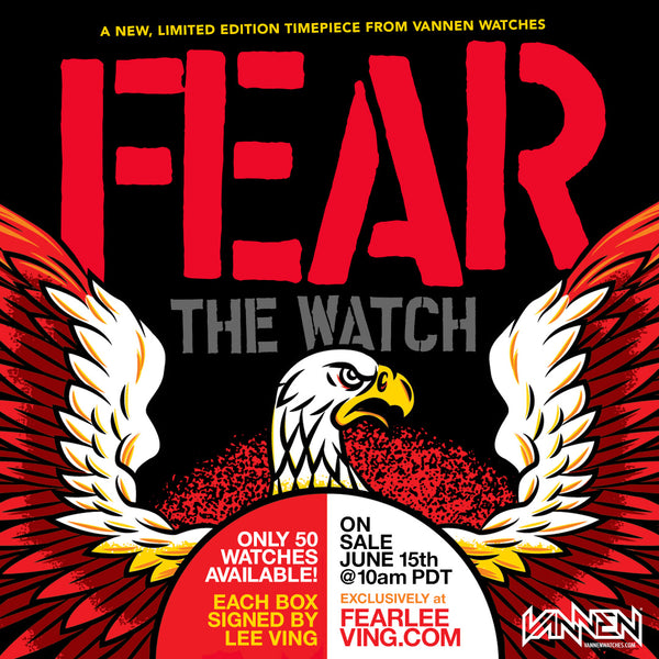 Limited Edition FEAR "The Watch" from Vannen Artist Watches