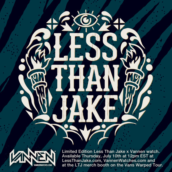 Limited Edition Less Than Jake Vannen Watch