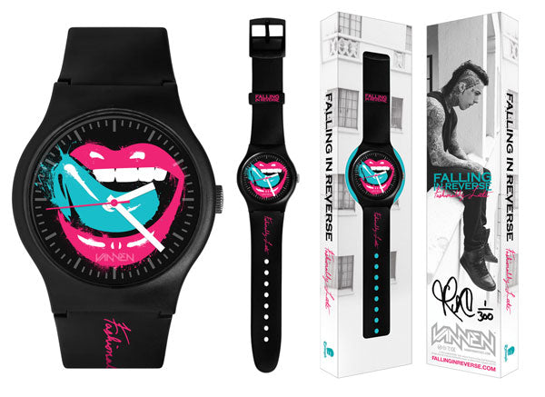 Ronnie Radke Autographed Falling in Reverse Vannen Artist Watches Packaging