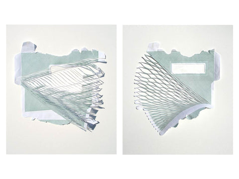 אמנות חיתוך מעטפות בנייר, של Kristiina Lahde