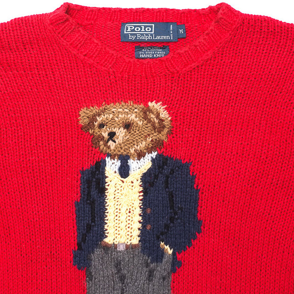 polo bear red